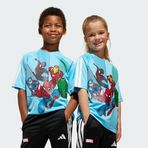 adidas X Marvel Spider-Man Çocuk Tişört Mavi 98