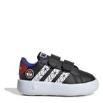 adidas X Marvels Spider Man Grand Court Çocuk Günlük Spor Ayakkabı Siyah 20