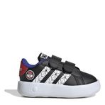 adidas X Marvels Spider Man Grand Court Çocuk Günlük Spor Ayakkabı Siyah 23