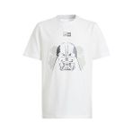adidas X Star Wars Graphic Çocuk Beyaz Tişört (IS4566) - 11 - 12 Yaş