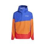 Adidas Xpl 2.5l Anorak Erkek Kanguru Yağmurluk Ceket JD8348 Mavi - XL
