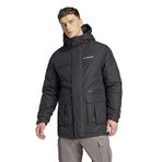 adidas Xpl Gd Parka Erkek Outdoor Montu IX7935 Siyah Krem 2XL