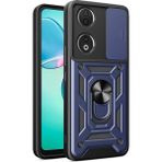 Adige Honor 70 Kılıf Yüzüklü Sürgülü Kamera Korumalı Pars - Lacivert