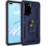 Adige Huawei P40 Lacivert Vega Yüzüklü Standlı Darbe Korumalı Kılıf