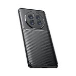 Adige Realme 12 Pro Uyumlu Kılıf Negro Kabon Fiber Desen Silikon Siyah
