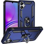 Adige Samsung Galaxy A05 Lacivert Vega Yüzüklü Standlı Darbe Korumalı Kılıf