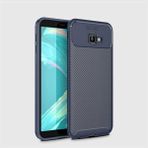 Adige Samsung Galaxy J4 Plus Kılıf Negro Karbon Desen Silikon - Lacivert