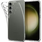 Adige Samsung Galaxy S23 Plus Kılıf Kamera Korumalı Süper Silikon - Şeffaf