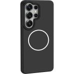 Adige Samsung Galaxy S26 Ultra Kılıf Sanremo Magsafe Şarj Özellikli - Siyah