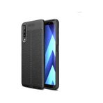 Adige Samsung Galaxy Uyumlu A7 2018 Kılıf Niss Deri Görünümlü Silikon