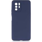 Adige Xiaomi Popco X3 Gt Kılıf Premier Silikon + Ekran Koruyucu - Poco X3 GT - Lacivert