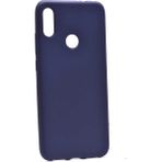 Adige Xiaomi Redmi Note 7 Kılıf Premier Silikon + Ekran Koruyucu - Lacivert