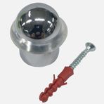 Adilon Alüminyum Krom 3.5 cm Oval Stopper