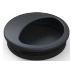 Adilon Gömme Kulp 50MM Siyah 10 Adet