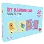 Adım Adım 3+ Yaş Zıt Kavramlar - Öğren Eşleştir