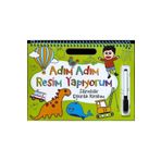 Adım Adım Resim Yapıyorum Silinebilir Etkinlik Kitabım Net Çocuk Yayınları
