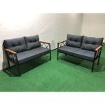 Adım Shops 2+2balkon-Bahçe-Kafe-Çay Seti-Koltuk Takımı-Oturma Grubu-Ofis Koltuğu 2+2 - Mavi