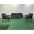 Adım Shops Adımshops 3+1+1 Melisa Balkon-Bahçe-Kafe Çay Seti Koltuk Oturma Takımı-Oturma Grubu,ofis Koltuğu 3+1+1melisa - Antrasit