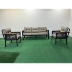 Adım Shops Adımshops 3+1+1 Melisa Balkon-Bahçe-Kafe Çay Seti Koltuk Oturma Takımı-Oturma Grubu,ofis Koltuğu 3+1+1melisa - Cappuccino