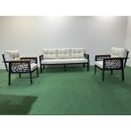 Adım Shops Adımshops 3+1+1 Melisa Balkon-Bahçe-Kafe Çay Seti Koltuk Oturma Takımı-Oturma Grubu,ofis Koltuğu 3+1+1melisa - Krem