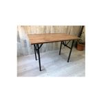 Adım Shops bahçe balkon çayseti masası siyah mermer desenli 90x50cm orta sehpa, yan sehpa, sehpa, masa