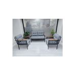 Adım Shops İnci Balkon-bahçe-kafe Çay Seti Koltuk Oturma Takımı-oturma Grubu
