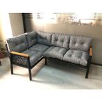 Adım Shops Miami Melisa 2+2 Köşe Yön Değiştirilebilir Koltuk Takımı Balkon-Bahçe-Kafe-Mutfak-Takımı - Gri