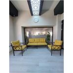 Adım Shops Safir 3 1 1 Bahçe,balkon,teras,cafe,çay Seti,oturma Grubu,koltuk Takımı 3lütakımlar - Sarı