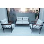 Adım Shops Safir Balkon,bahçe,cafe,çay Seti,oturma Grubu,ofis Koltuğu - Krem
