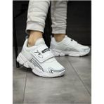 Adımist Çocuk Unisex Rahat Ortopedik Taban Cırtlı Hafif Sneaker Spor Ayakkabı (LENTO CIRTLI) - Beyaz