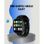 Adımsayar ve Nabız Ölçerli Sım Kartlı Akıllı Saat
