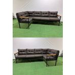 adımshops 3 2 Köşe Balkon-bahçe-kafe-çay Seti-koltuk Takımı-oturma Grubu-ofis Koltuğu Mutfak Köşesi