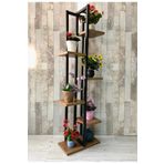 adımshops 6 Bölmeli Çiçeklik,saksılık,salon Dekor,balkon Dekor,dekoratif
