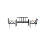 adımshops Balkon-bahçe-kafe Çay Seti Koltuk Oturma Takımı-oturma Grubu (İSKELET) İskelet