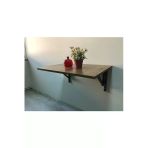 adımshops Duvara Monte Katlanır Sehpa Çay Seti sehpa Balkon ve Teras sehpası 50x70cm