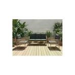 Adımshops Opal 3+1+1 (Antrasit) Metal Gövde Balkon-Bahçe-Kafe,Çay Seti,Koltuk Takımı,Oturma Grubu,Ofis Koltuğu