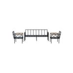adımshops Safir Balkon-bahçe-kafe Çay Seti Koltuk Oturma Takımı-oturma Grubu (İSKELET)