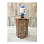 Adimshops Yeni Dekoratif Damacana-Gizleme-Saklama-Kutusu-Dolabi-Kilifi-Bezi-İslemeli