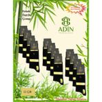 Adin Socks Bambu Erkek Soket Çorap Dikişsiz Siyah 12’li (Altın Serisi) Soket1 - 0TB-Siyah - 40 - 44