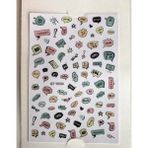 Adin Tasarım Karışık Desenli Nail Art Süsleme Tırnak Sticker