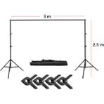 Adin Ticaret Greenbox Fon Standı 2 x 3 Metre Taşınabilir - 2X3