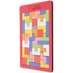Adista Ahşap Eğitici Oyuncak Tetris Blokları - Taba - Açık Kahverengi