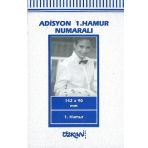 Adisyon 1. Hamur Tek Nüsha Numaralı 10 Lu Paket Özkan