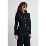 Adl Cepli Erkek Yaka Ceket Lacivert 11945721000 - 2XL - Dropsuz