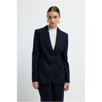 adL Çizgili Blazer Ceket