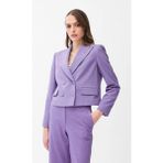 Adl Denim Görünümlü Kısa Ceket Lila 11945556001 - XS - Dropsuz