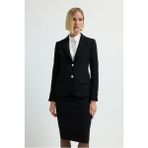 Adl Dikiş Detaylı Ceket Siyah 11944204001 - XS