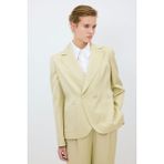 Adl Keten Ceket Yeşil 11944785000 - XL