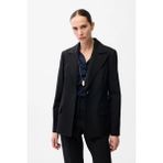 Adl Kuşaklı Ceket Siyah 11946413000 - XL
