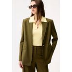 Adl Mono Kapama Ceket Haki 11946351000 - XL - Dropsuz